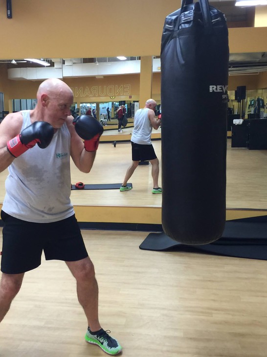 Boxing Lesson with Megan Freedman 2015